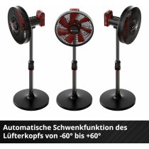Einhell Akku-Ventilator GE-CF 18/320 P Li-18V  + Akku 2,5 Ah, Ladegerät