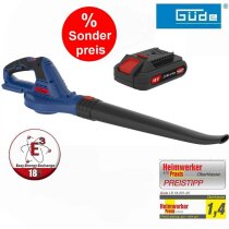 Güde Akku Laubbläser LB 18-201-05 mit Akku und...
