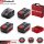3 x Original Einhell 4,0 Ah Akku, Ladegerät,  18V Koffer, USB Adapter
