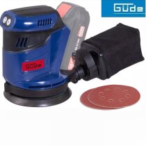 Güde Akku Exzenterschleifer EXS 18-0 Solo 18V Akku 2.0 Ah / Ladegerät)