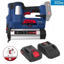 Güde Akku Tacker Nagler Klammergerät 18V m.Akku 2.0 Ah / Ladegerät / Koffer