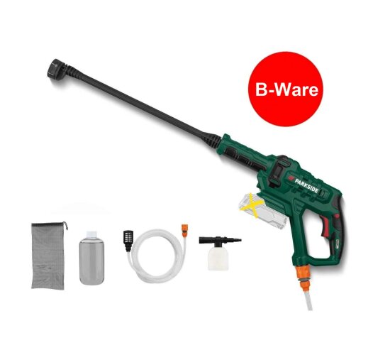 PARKSIDE Akku Druckreiniger PDRA 20-Li B3 , 6 Sprüharten, ohne Akku . Ladegerät B-Ware