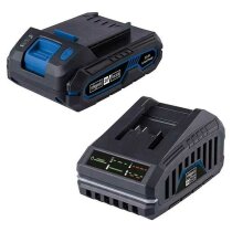 Scheppach 20V Bohrschrauber-Set C-DTB74/2-X IXES Akku 2.0...