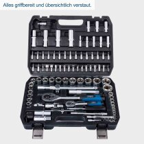 Scheppach Werkzeugkoffer TB97 Steckschlüsselsätz  94 tlg.