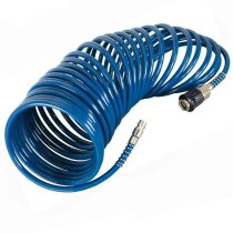 Scheppach Druckluftspiralschlauch – 10 m / ¼ Zoll