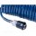 Scheppach Druckluftspiralschlauch – 10 m / ¼ Zoll