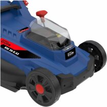 GÜDE Akku Rasenmäher RM 36/43 mit 2 x Akku 4.0 Ah, Doppelladegerät