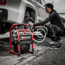 Einhell Professional Akku-Kompressor SILENZZO 36/210 8 bar + Druckluft Set
