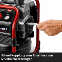 Einhell Professionel 36V Akku-Kompressor SILENZZO 36/210 8 bar 2 x Akku 4.0 Ah