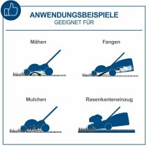 Scheppach Akku Rasenmäher BC-MP320-X  32cm 20V Akku...