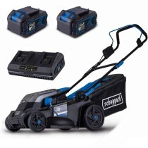 Scheppach Rasenmäher BC-MP380-X 38cm 20V 2 Akku 4.0...