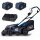 Scheppach Rasenmäher BC-MP430-X 43cm 20V 2 Akku 4.0 Ah Doppel Ladegerät IXES Serie