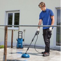 Scheppach Hochdruckreiniger HCE2400 inkl. 8-TLG. Zubehör 180bar| 2400W