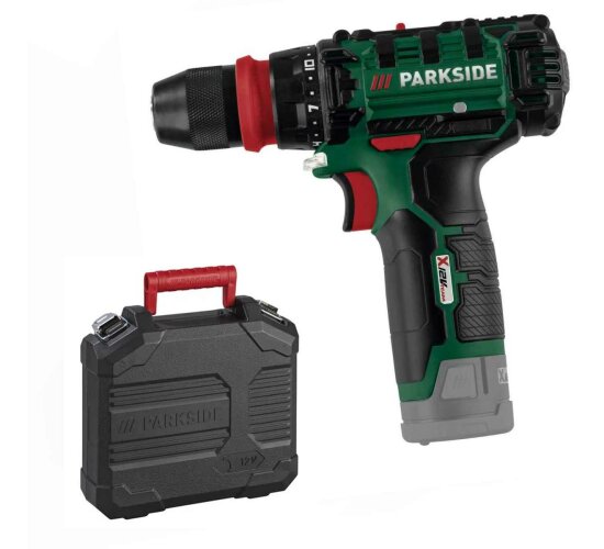 PARKSIDE Akku-Bohrschrauber 12 V- PBSA 12  (ohne Akku, Ladegerät) & Koffer