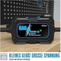 Güde Automatik Batterieladegerät GAB 12V/6V-1A Inverter KFZ-Ladegerät