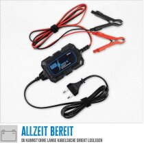 Güde Automatik Batterieladegerät GAB 12V/6V-1A Inverter KFZ-Ladegerät