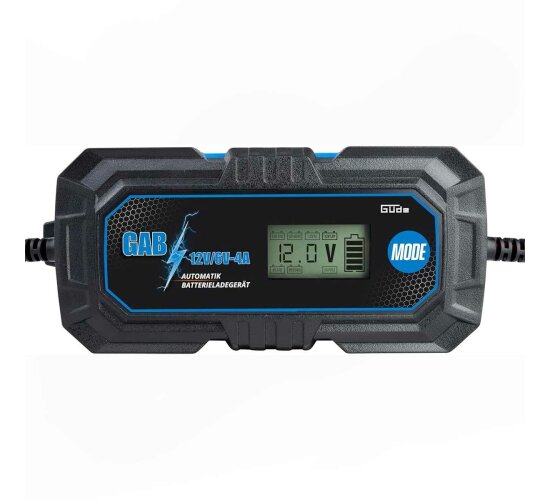 Güde Automatik Batterieladegerät GAB 12V/6V-4A Inverter KFZ-Ladegerät / LiFePo4