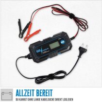 Güde Automatik Batterieladegerät GAB 12V/6V-10 A Inverter KFZ-Ladegerät / LiFePo4