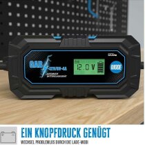 Güde Automatik Batterieladegerät GAB 12V/6V-10 A Inverter KFZ-Ladegerät / LiFePo4