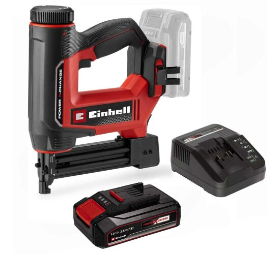 Einhell Akku-Nagler TE-CN 18/32 Li -18V,Tacker und  Nagler rmit Akku 2,5 Ah/ Ladegerät