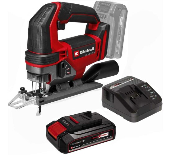 Einhell Akku-Stichsäge TE-JS 18/100 Li-mit Akku 2,5 Ah und Ladegerät