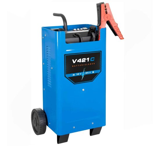 Güde Batterielader V 421 C Batterieladegerät Starthilfe Autostarter 12 & 24 V