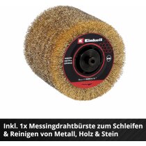 Einhell Professional Akku-Bürstenschleifer TP-BR 18/32 Li BL-Solo + Zubehör