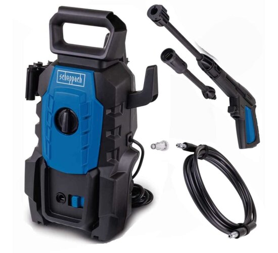 Scheppach Hochdruckreiniger HPC1400 mit Selbstansaugfunktion 1400W max 110 bar