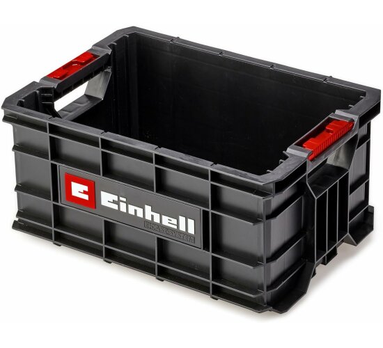 Einhell E-Case Werkzeugkiste, stapelbar, verriegelbar, Zubehör und Werkzeug