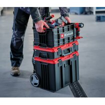 Einhell E-Case Werkzeugkiste, stapelbar, verriegelbar, Zubehör und Werkzeug