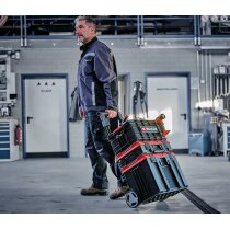 Einhell E-Case Werkzeugkiste, stapelbar, verriegelbar, Zubehör und Werkzeug