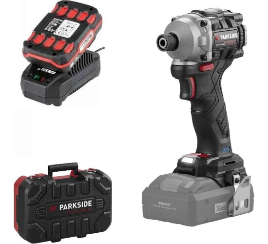 PARKSIDE Performance Drehschlagschrauber PDSSAP 20V, Akku 2,0 Ah