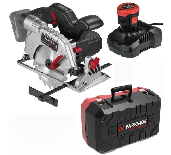 PARKSIDE PERFORMANCE 12 V Akku-Handkreissäge PHKSAP 12 mit Akku 2 Ah/ Ladegerät