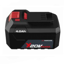 Parkside Akku 20V 4.0 Ah  PAP 204 + Schnellladegerät...