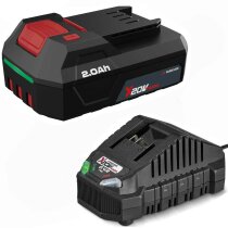 Parkside Akku 20V 2.0 Ah  PAPP 202 + Ladegerät PLG...