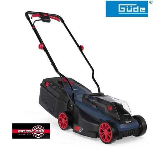 GÜDE City Rasenmäher RM 18-0.32 BL 18V 32 cm ( ohne Akku / Ladegerät )