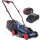 GÜDE City Rasenmäher RM 18-0.32 BL 18V 32 cm, Akku 4.0 Ah, Ladegerät )