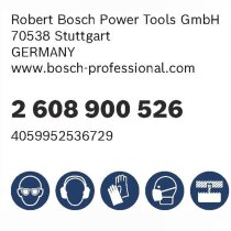 Bosch EXPERT Power Change Plus Adapter Lochsägenhalter mit Bohrer TCT 8,5x105mm