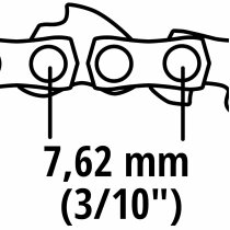 Einhell Sägekette für GE-PS 18/15 Li BL - 18 V Mini Kettensäge