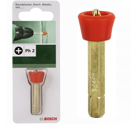 Bosch 2609255906  Tiefenstopp mit Schrauberbit für Gipskarton Ph2