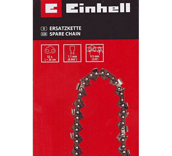 Einhell Sägekette 35 cm, 3/8", 52 TG, 1,1 mm GP-LC 36/35 Li