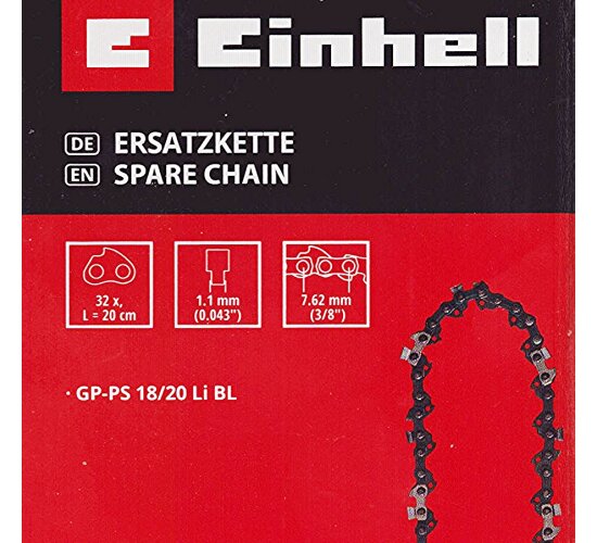 Einhell Sägekette 20 cm, 3/10", 32 TG, 1,1 mm GP-PS 18/20 Li BL