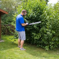 Güde Heckenschere HS 18 + Gras & Strauchschere, Akku 2.0 Ah & 3A Ladegerät