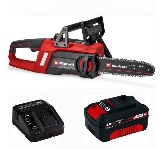 Einhell Akku-Kettensäge GE-LC 18/25 Li  BL Brushless 18V Akku 4.0 Ah