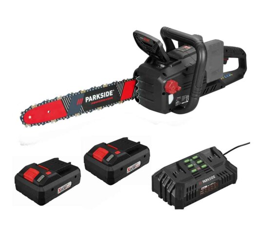 PARKSIDE PERFORMANCE 40V Kettensäge PPKSA 40 Li C3 mit Smart Akku 4.0 Ah und Ladegerät