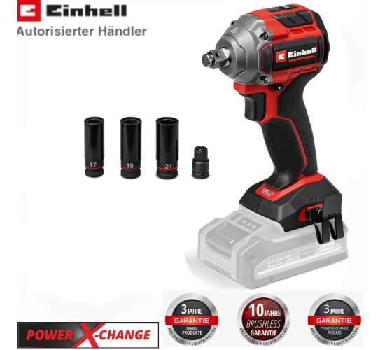 Einhell Akku-Schlagschrauber TP-CW 18/350-C Li BL 350 Nm Solo ( ohne Akku )