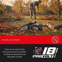 Güde Akku Astsäge GAK 18.1 Mini Kettensäge 18V, Akku 4.0 Ah Ladegerät 3 A