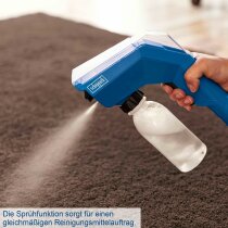 Scheppach Polsterreinigungsbürste PRB300 | Sprüh - & Absaufunktion Nass-und Trockensaugern
