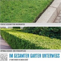 GÜDE Akku Gartenpflege-Set GPS 7.2V-1.5 LI Gras + Strauchschere
