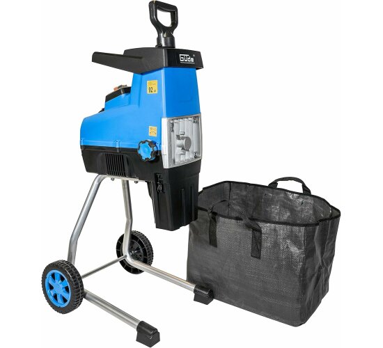 Güde Walzen Gartenhäcksler GH 2801 SILENT 2800 W,Astdicke 45 mm